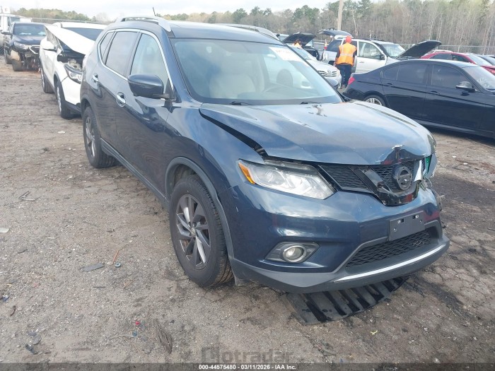 Nissan Rogue 2016 VIN 5N1AT2MV3GC786068