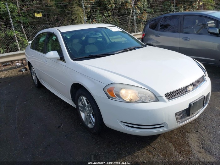 Chevrolet Impala 2012 VIN 2G1WB5E39C1184621