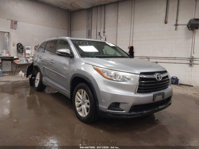 Toyota Highlander 2016 VIN 5TDBKRFH3GS299804