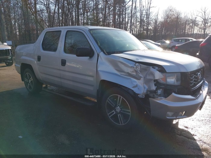 Honda Ridgeline 2014 VIN 5FPYK1F76EB008319