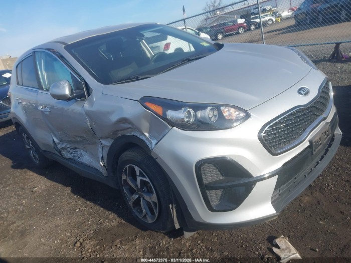 Kia Sportage 2020 VIN KNDPM3AC1L7733148