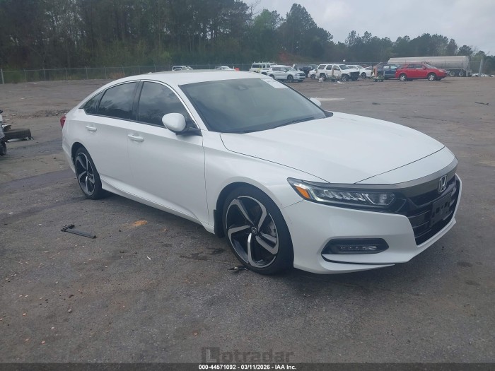 Honda Accord 2020 VIN 1HGCV1F39LA126346