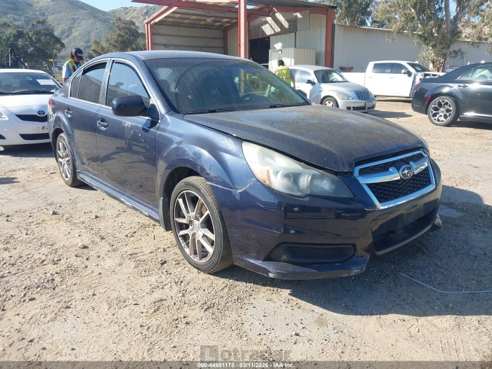 Subaru LEGACY 2013 VIN 4S3BMBC62D3020022