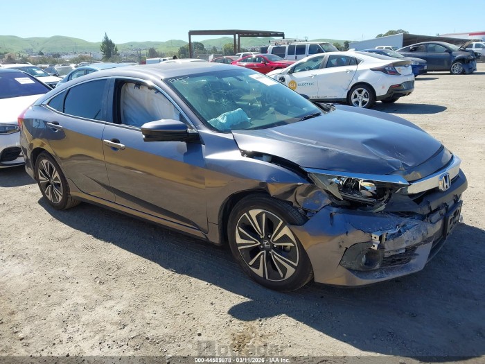 Honda Civic 2016 VIN 19XFC1F3XGE205156