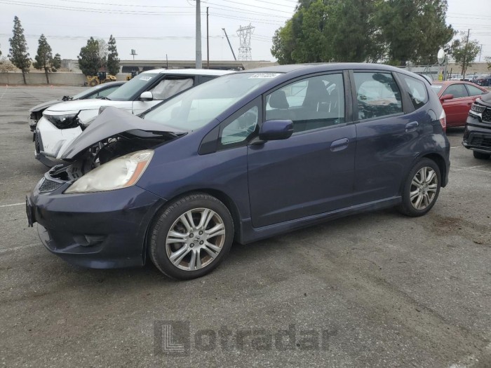 HONDA FIT 2009 VIN JHMGE88479S052764