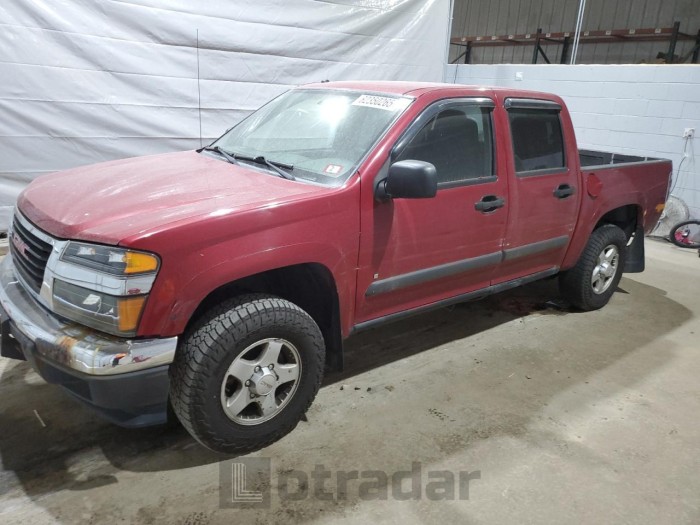 GMC CANYON 2006 VIN 1GTDT136468177787