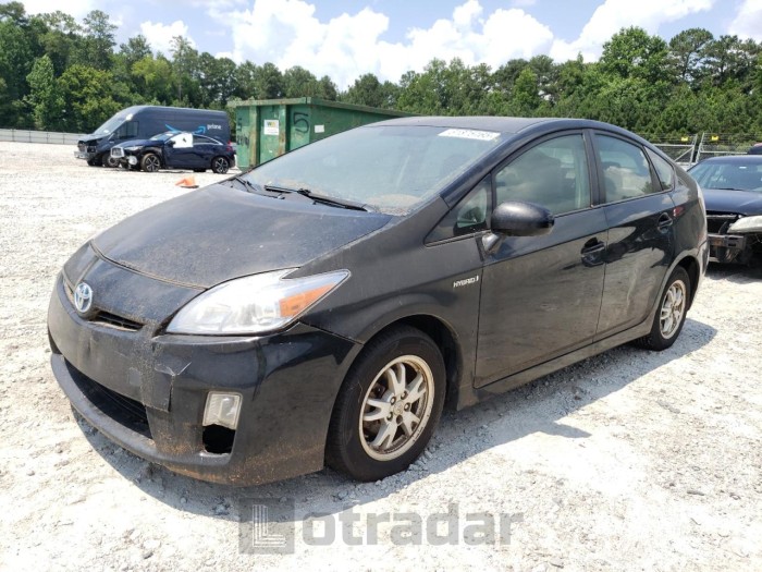 TOYOTA PRIUS 2011 VIN JTDKN3DU0B1371312