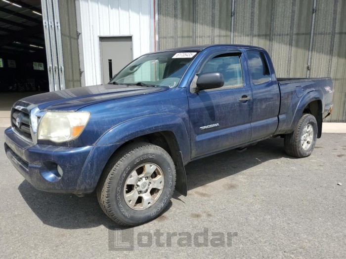 TOYOTA TACOMA 2008 VIN 5TEUU42N98Z499284