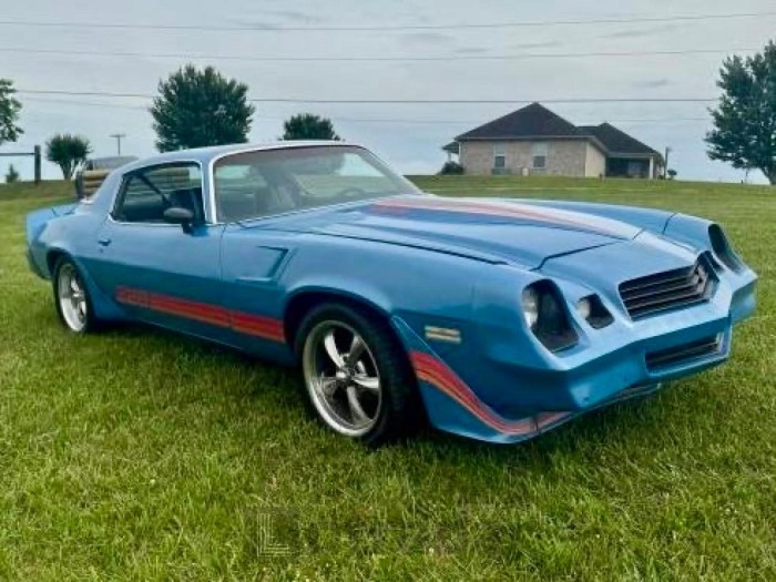 CHEVROLET CAMARO 1981 VIN 1G1AP87L6BL168993