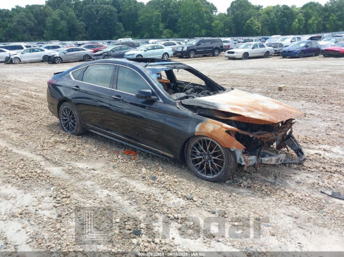 GENESIS G80 2018 VIN KMHGN4JB5JU240335