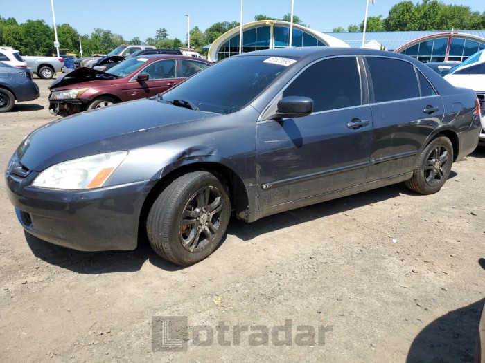 HONDA ACCORD 2006 VIN 1HGCM56396A130508