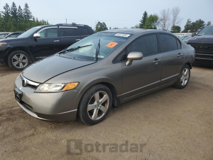HONDA CIVIC 2008 VIN 2HGFA16938H103361