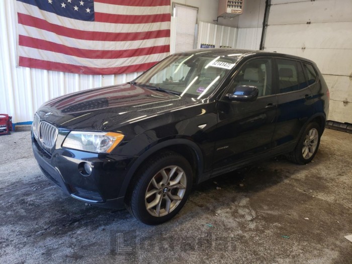 BMW X3 2013 VIN 5UXWX9C59D0A30672