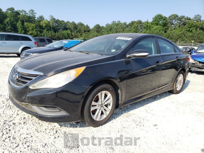 HYUNDAI SONATA 2014 VIN 5NPEB4AC2EH925017