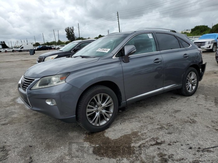 LEXUS RX350 2014 VIN 2T2ZK1BA8EC148600