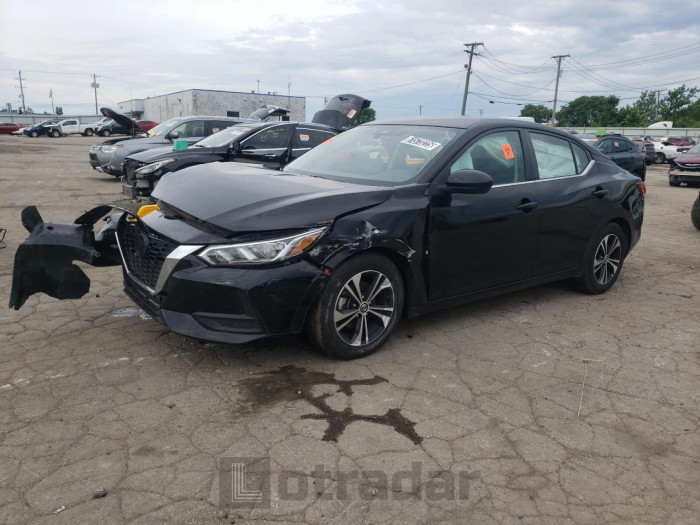 NISSAN SENTRA 2022 VIN 3N1AB8CV2NY241045