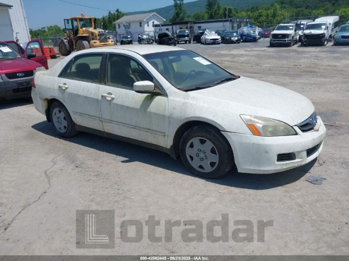 HONDA ACCORD 2007 VIN JHMCM56447C017044
