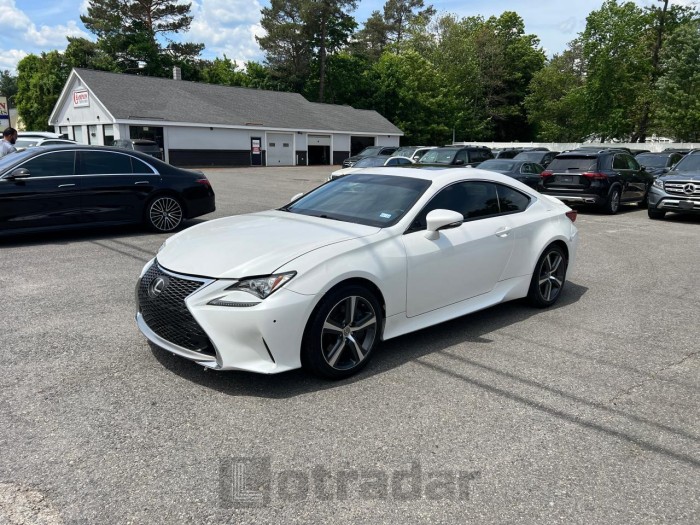 LEXUS RC 2017 VIN JTHHA5BC9H5005375