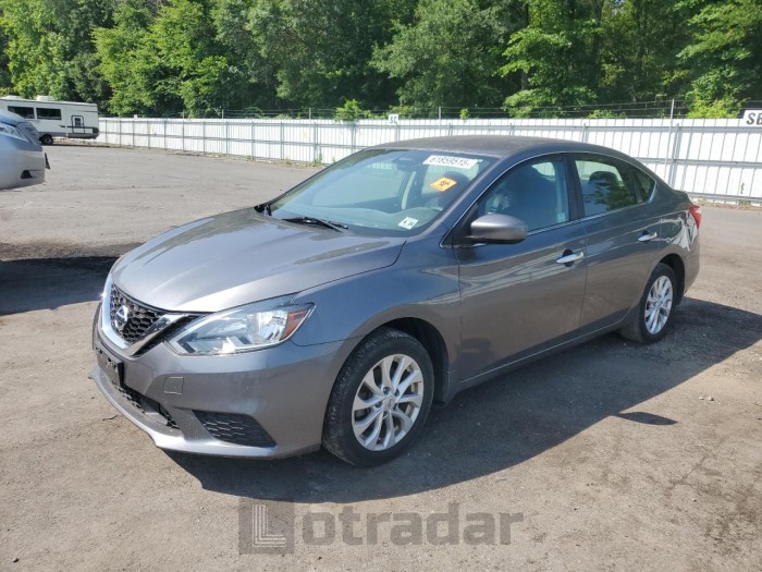 NISSAN SENTRA 2019 VIN 3N1AB7AP5KY238277