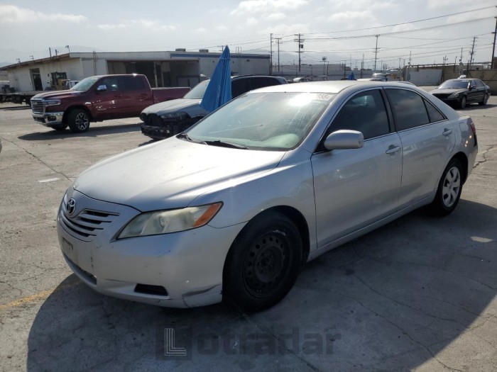 TOYOTA CAMRY 2007 VIN 4T1BE46K07U187488