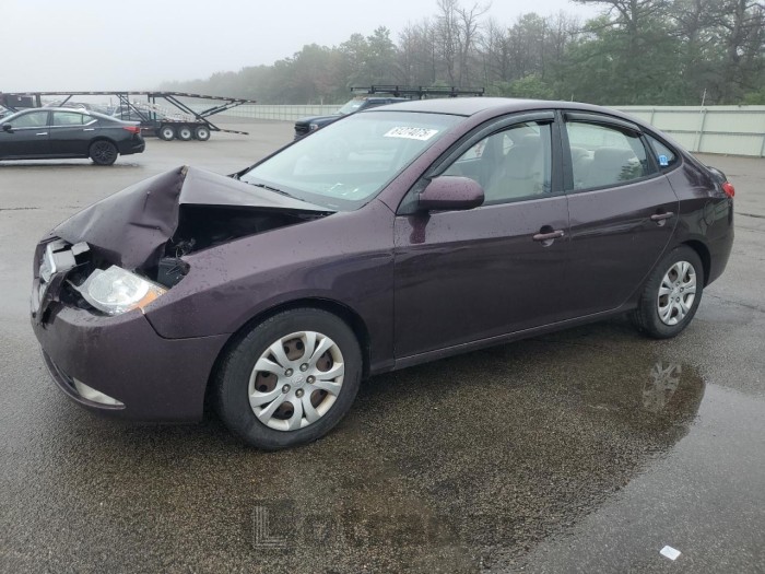HYUNDAI ELANTRA 2009 VIN KMHDU46D89U784842