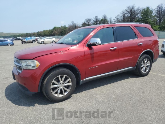 DODGE DURANGO 2011 VIN 1D4SE5GT7BC651654