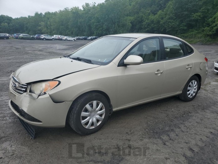 HYUNDAI ELANTRA 2010 VIN KMHDU4AD5AU906035