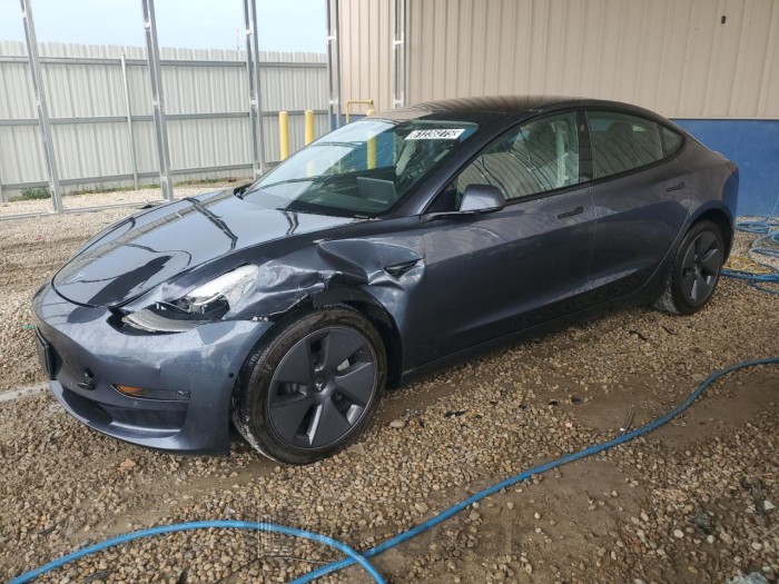 TESLA MODEL 3 2022 VIN 5YJ3E1EA6NF370044