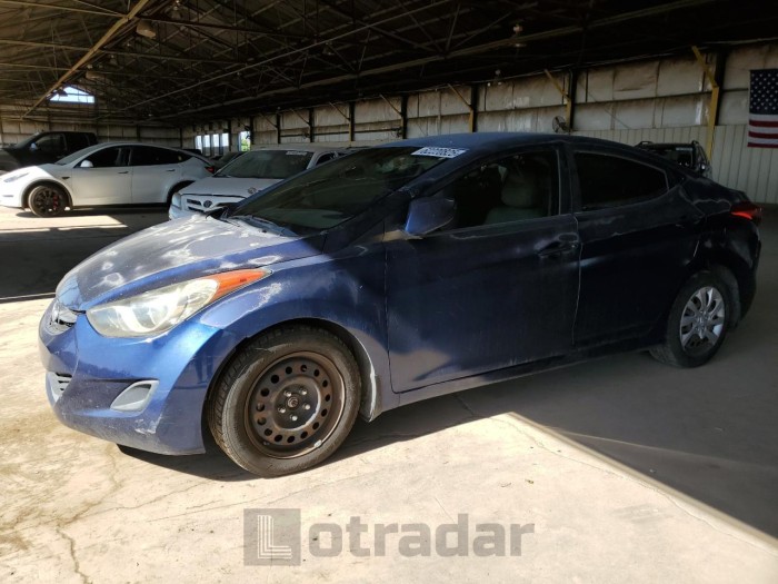 HYUNDAI ELANTRA 2013 VIN KMHDH4AE4DU559122
