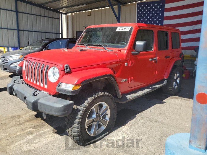 JEEP WRANGLER 2021 VIN 1C4HJXEN1MW592105