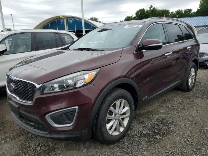 KIA SORENTO 2017 VIN 5XYPGDA32HG261498