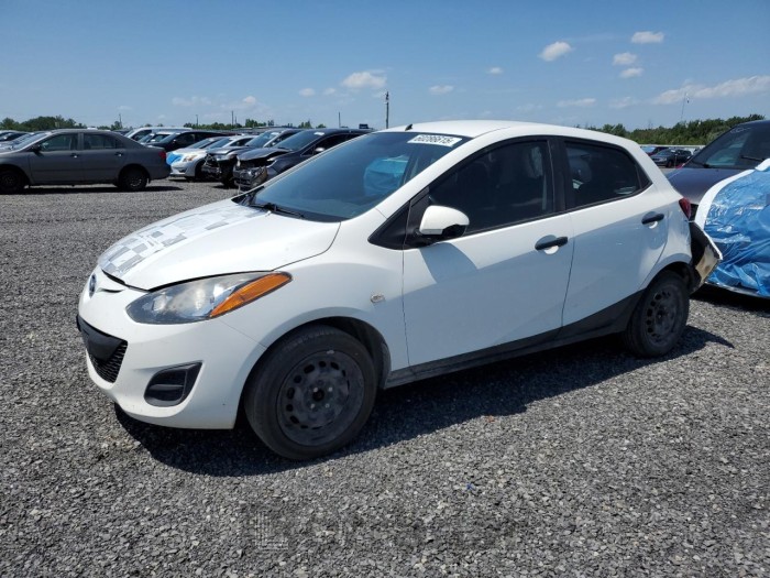 MAZDA 2 2013 VIN JM1DE1KY5D0168024