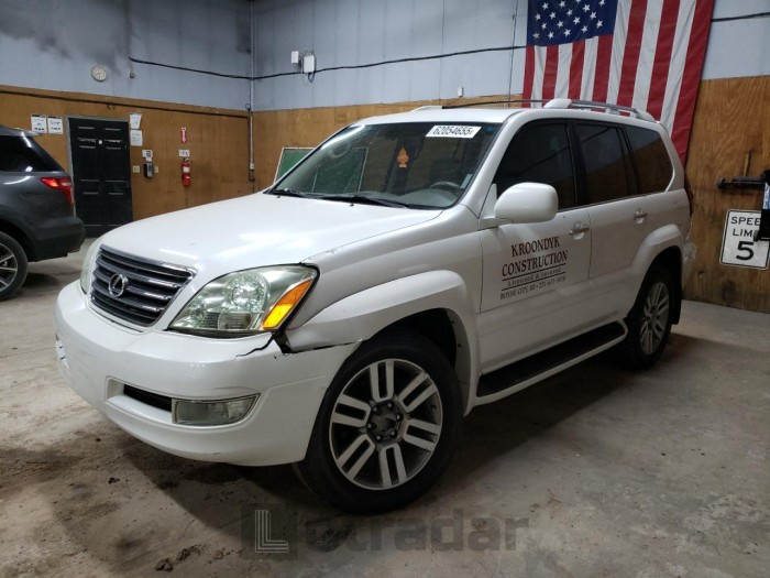 LEXUS GX 2008 VIN JTJBT20X480170542