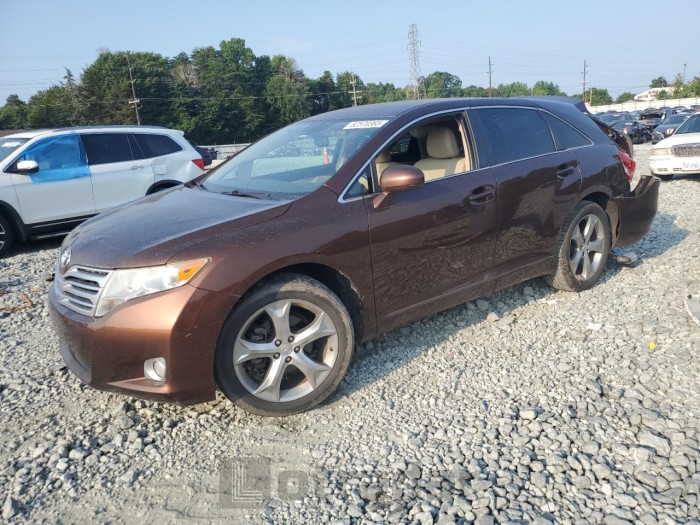 TOYOTA VENZA 2010 VIN 4T3ZK3BB8AU027168