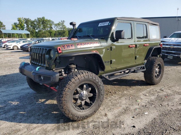 JEEP WRANGLER 2021 VIN 1C4HJXDG1MW819912