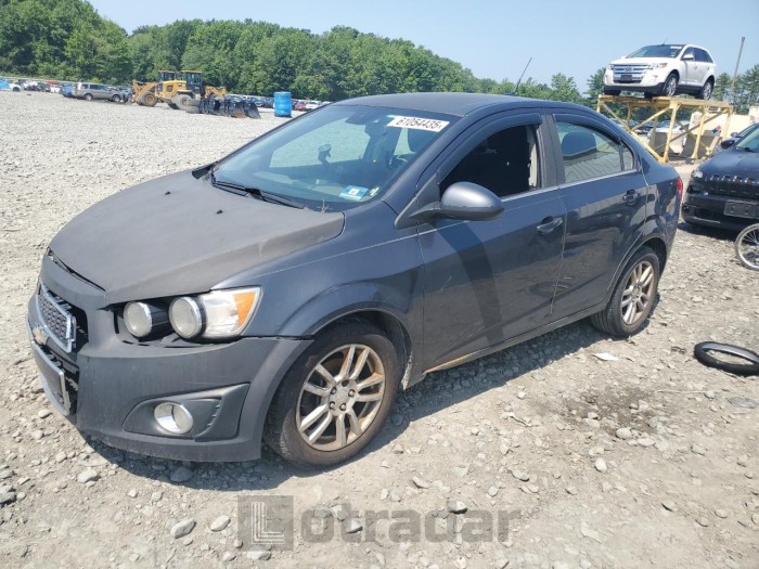 CHEVROLET SONIC 2012 VIN 1G1JC5SHXC4190004