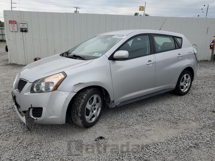 PONTIAC VIBE 2010 VIN 5Y2SP6E86AZ407162