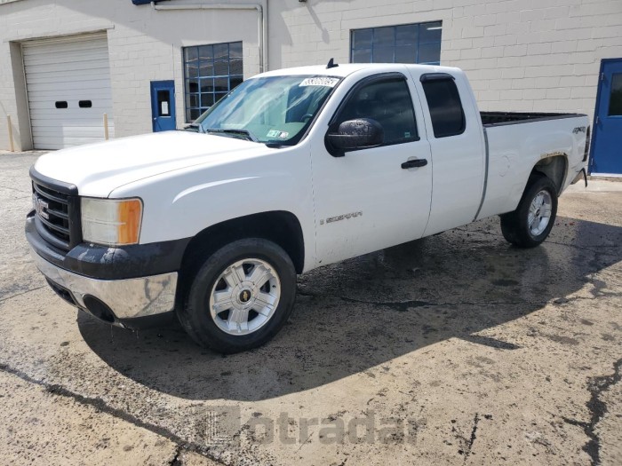 GMC SIERRA 2007 VIN 1GTEK19C67Z625110