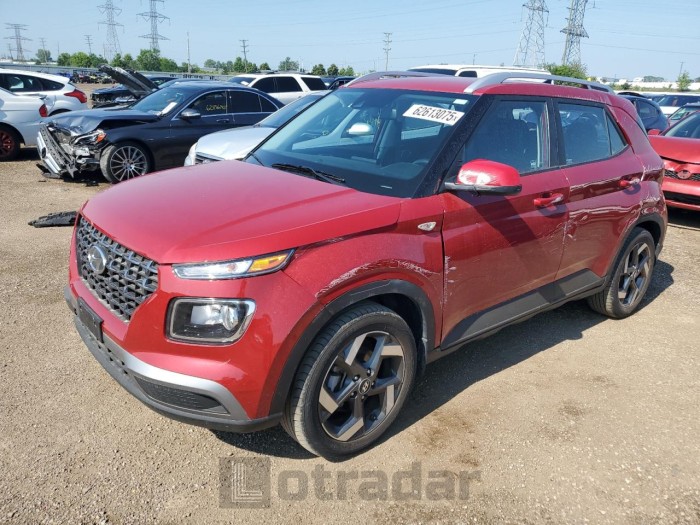 HYUNDAI VENUE 2021 VIN KMHRC8A39MU082570