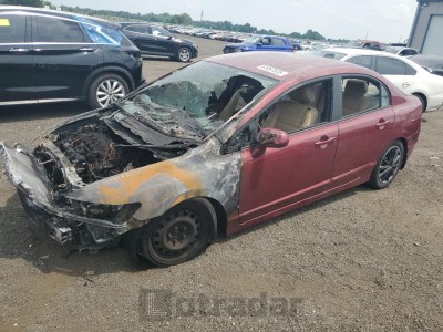 HONDA CIVIC 2009 VIN 1HGFA16539L014133