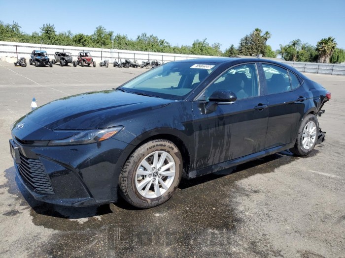 TOYOTA CAMRY 2025 VIN 4T1DAACK6SU034050