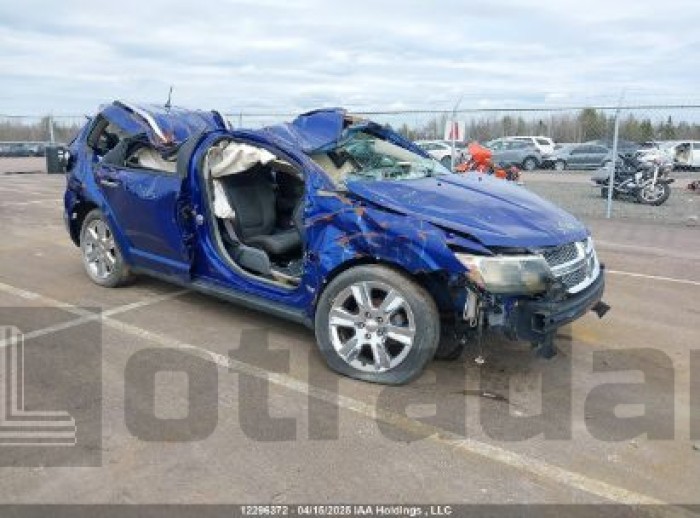 DODGE JOURNEY 2012 VIN 3C4PDDFG7CT241852