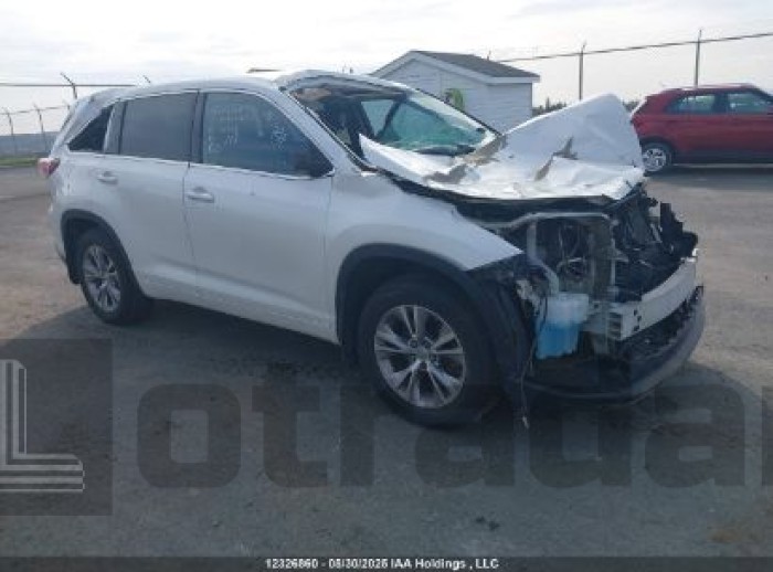TOYOTA HIGHLANDER 2015 VIN 5TDBKRFH7FS112448