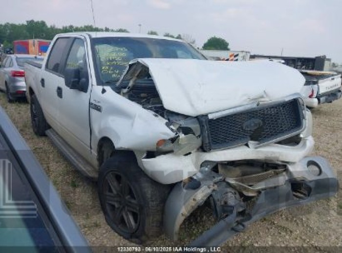 FORD F150 2007 VIN 1FTPW14587FA05690