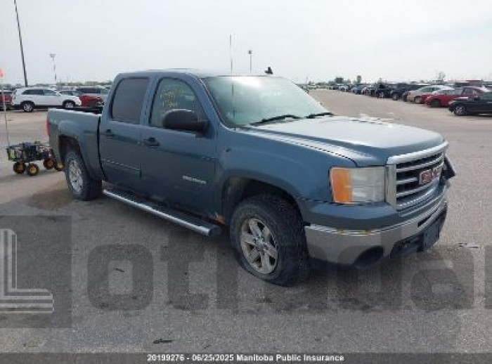 GMC SIERRA 1500 SLE CREW CAB 2013 VIN 3GTP2VEA9DG334858