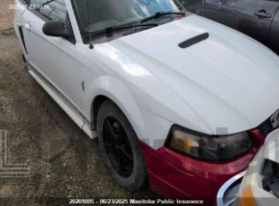 FORD MUSTANG 2001 VIN 1FAFP44421F194898