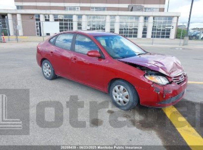 HYUNDAI ELANTRA 2010 VIN KMHDU4BD0AU930323