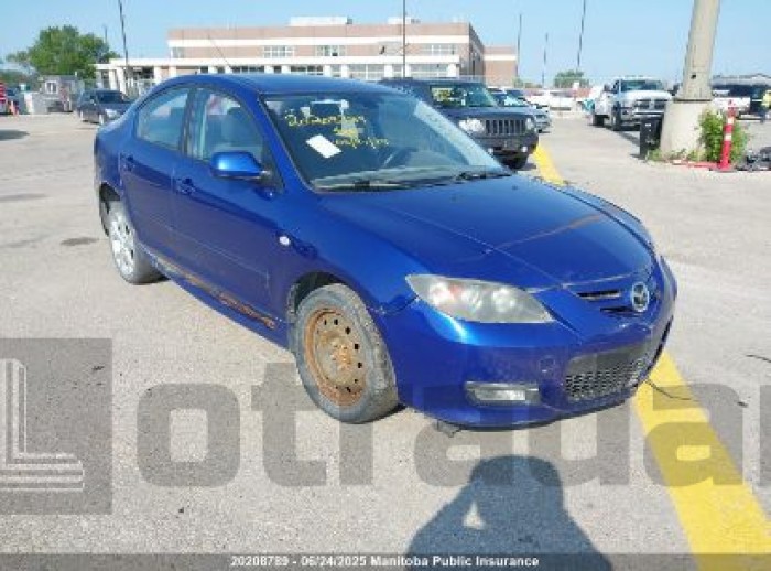 MAZDA MAZDA3 2009 VIN JM1BK323391196356