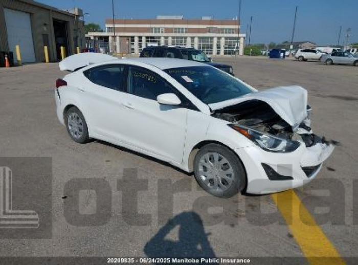 HYUNDAI ELANTRA 2016 VIN 5NPDH4AE8GH781326