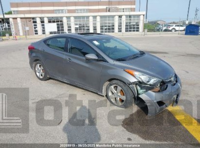 HYUNDAI ELANTRA 2012 VIN 5NPDH4AE6CH113468